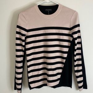 Rag & Bone pink and black sweater S